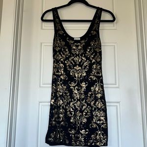 (3 for $30) Gold Sequin Bodycon Dress ⚜️🖤